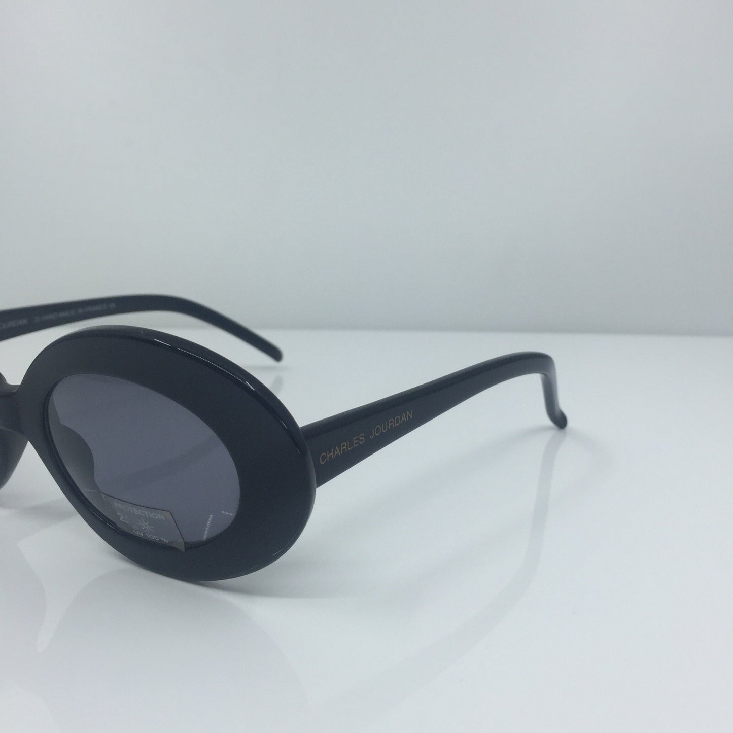Vintage Charles Jourdan Charles Jourdan CJ 9524 Tijuana Black Sunglasses - Super Vision Optical