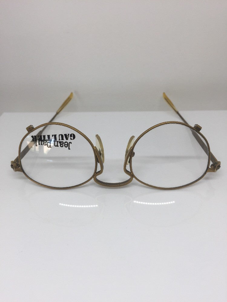 Vintage Jean Paul Gaultier JPG 55-1171 Gold Sunglasses - Super Vision Optical