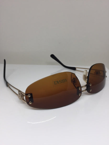 Vintage Versace X53 Gold Sunglasses - Super Vision Optical
