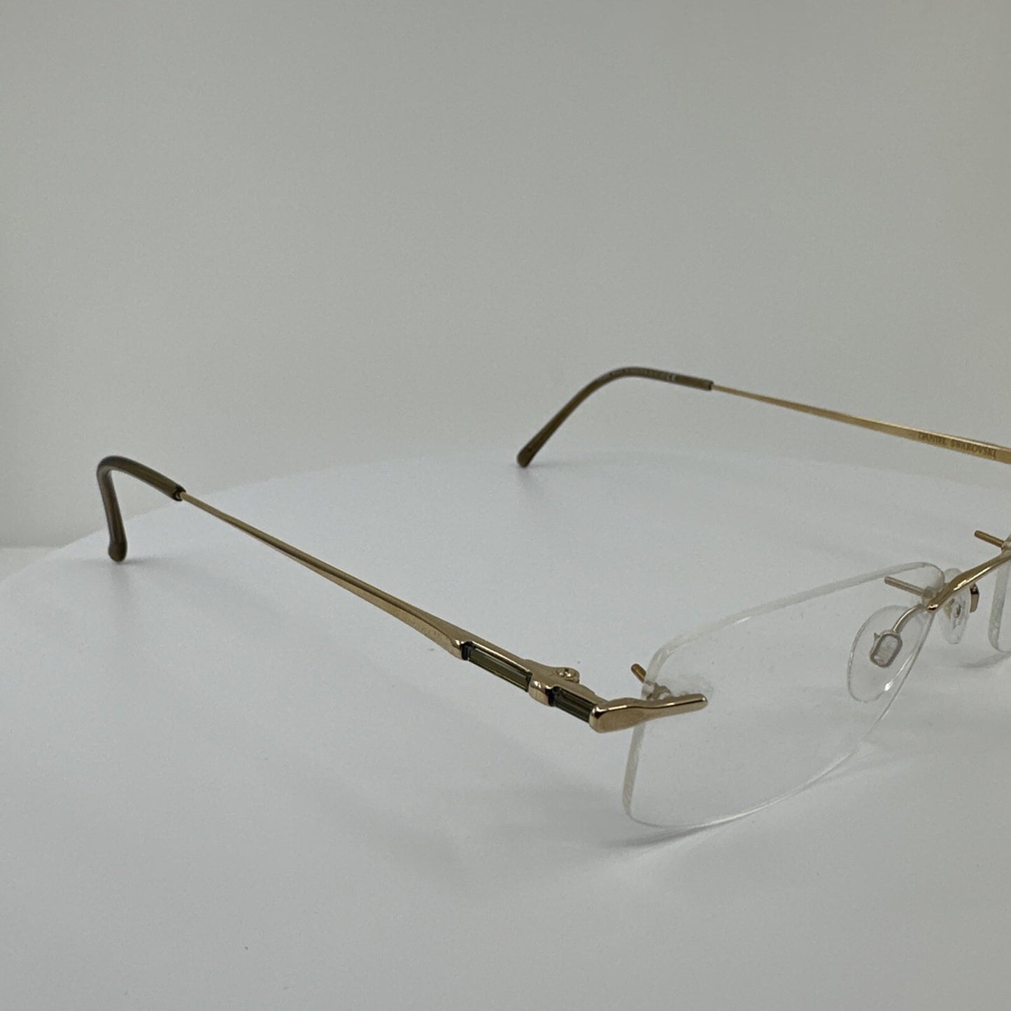 Vintage Daniel Swarovski S 112 Gold Eyeglasses - Super Vision Optical