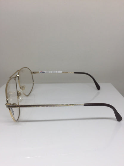 Vintage Fila FILA 6501 Gold Eyeglasses - Super Vision Optical