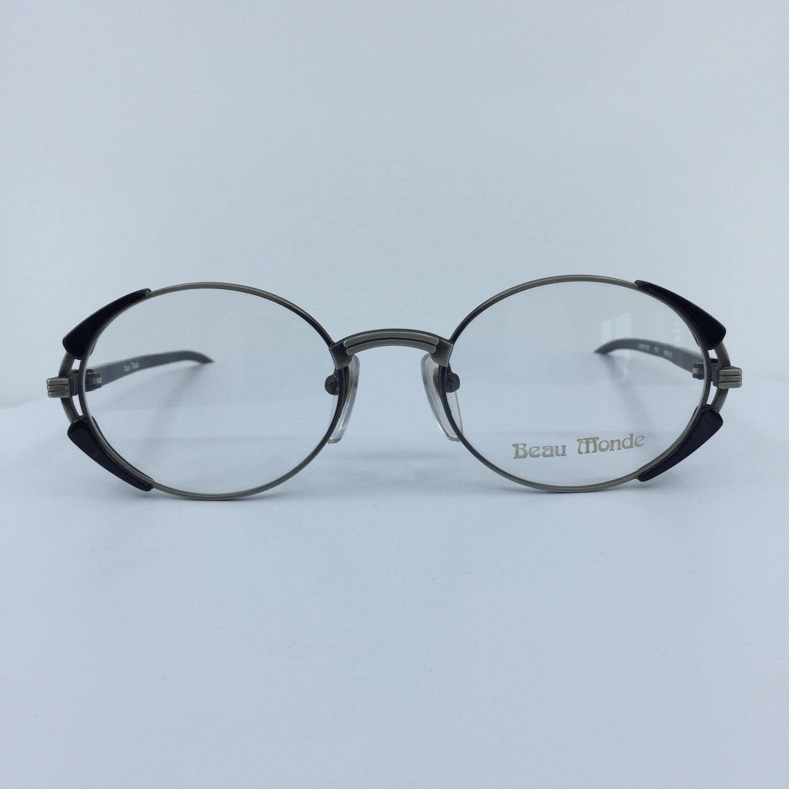 Vintage Beau Monde Collection Norwich Gunmetal Eyeglasses - Super Vision Optical