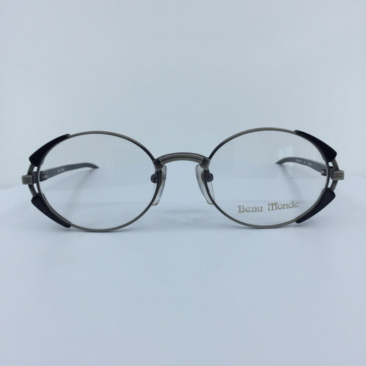 Vintage Beau Monde Collection Norwich Gunmetal Eyeglasses - Super Vision Optical