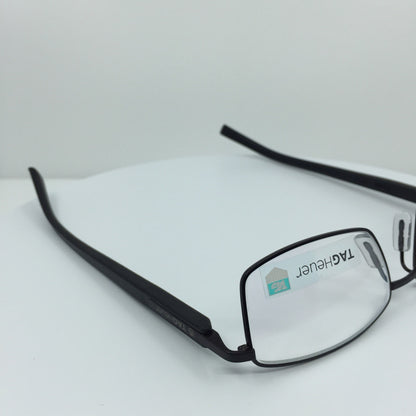Vintage Tag Heuer TH 8007 Black Eyeglasses - Super Vision Optical
