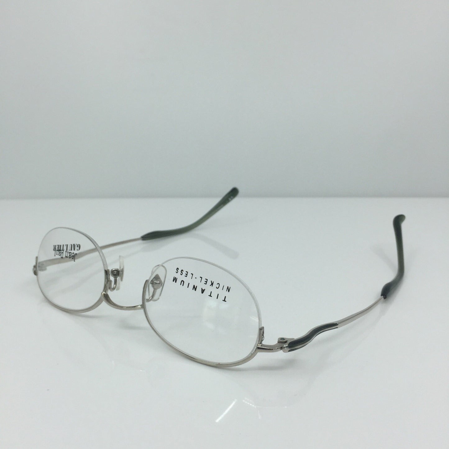 Vintage Jean Paul Gaultier JPG 55-0031 Silver Eyeglasses - Super Vision Optical