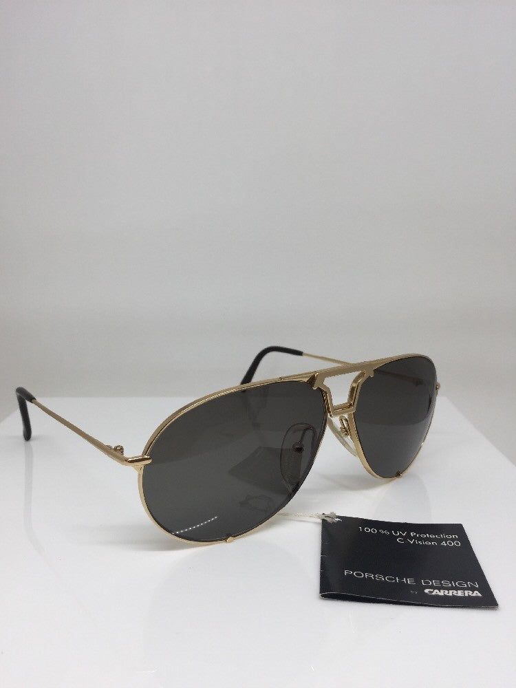 Vintage Porsche Design P5651 Gold Sunglasses - Super Vision Optical