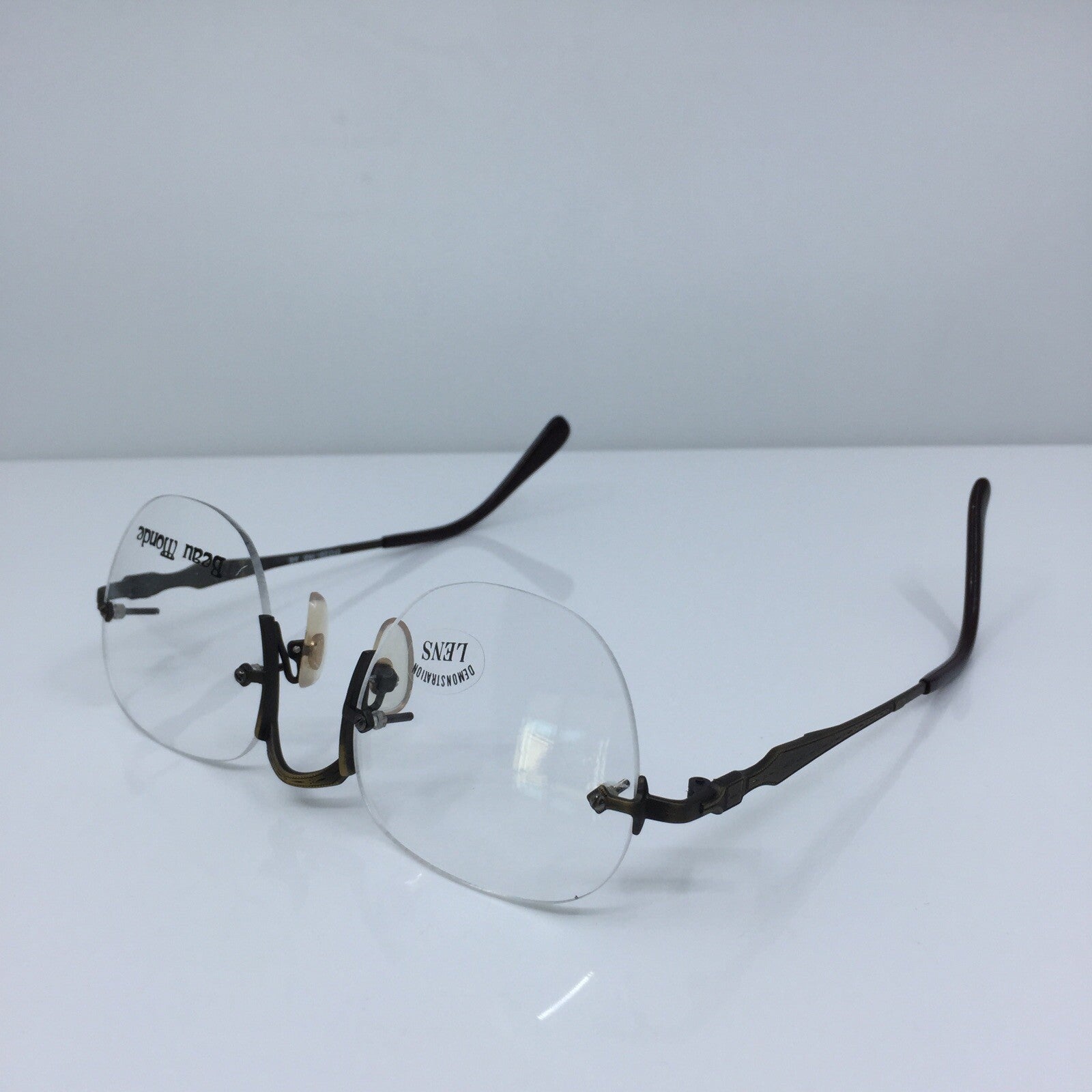 Vintage Beau Monde Collection Westbury Gold Eyeglasses - Super Vision Optical