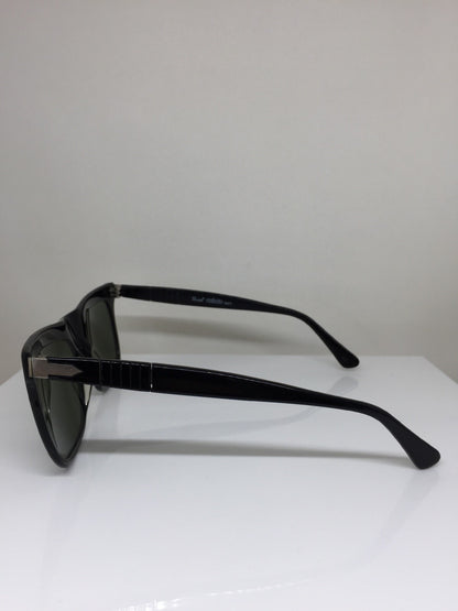 Vintage Persol PERSOL 651 Black Sunglasses - Super Vision Optical