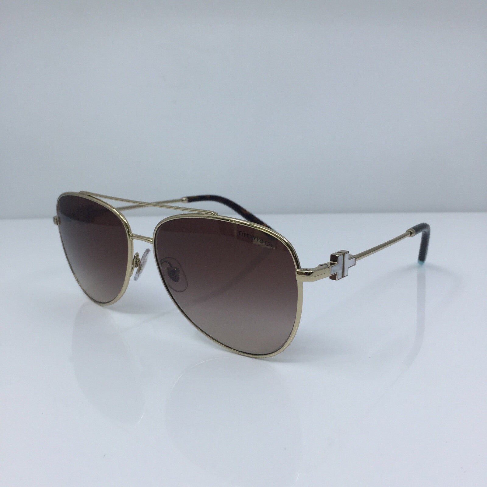 Vintage Tiffany & Co. TF 3080 Gold Sunglasses - Super Vision Optical