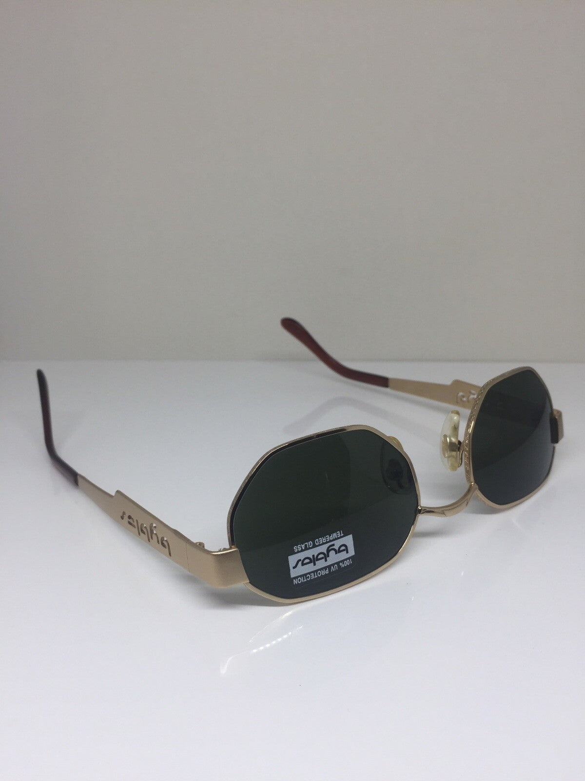 Vintage Byblos B 611-S Gold Sunglasses - Super Vision Optical