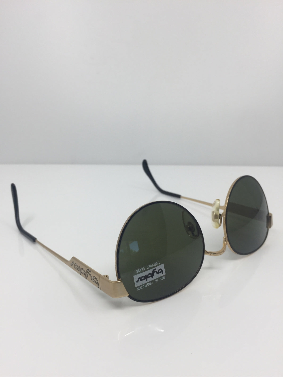Vintage Byblos BY 557-S Black Sunglasses - Super Vision Optical