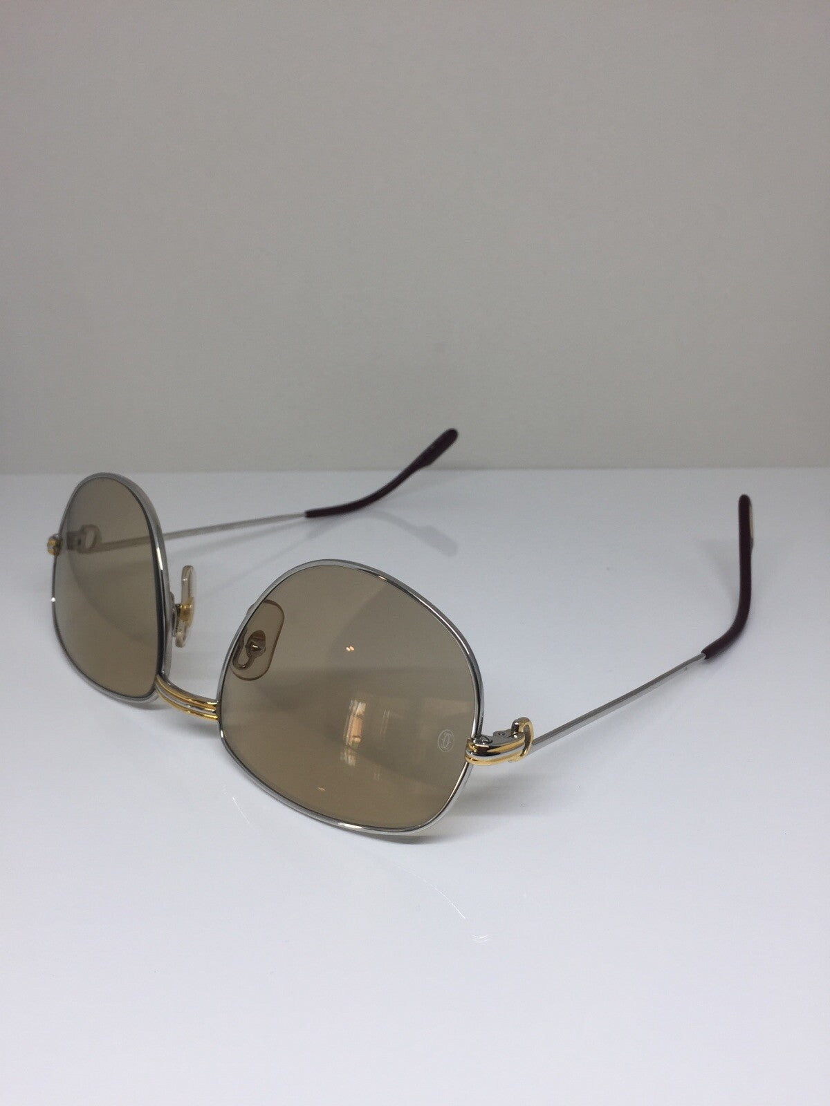 Vintage Cartier Romance Louis Cartier Gold Sunglasses - Super Vision Optical
