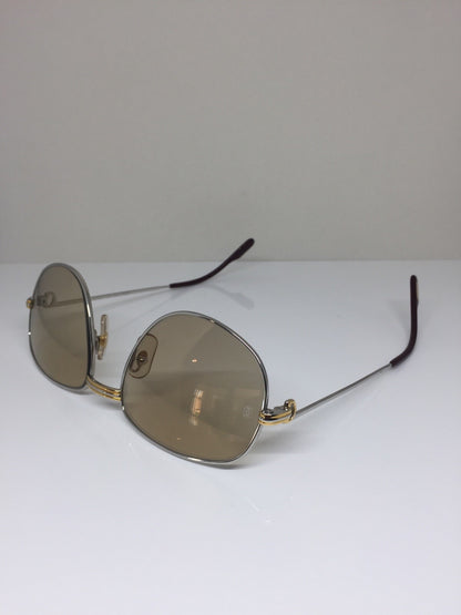 Vintage Cartier Romance Louis Cartier Gold Sunglasses - Super Vision Optical