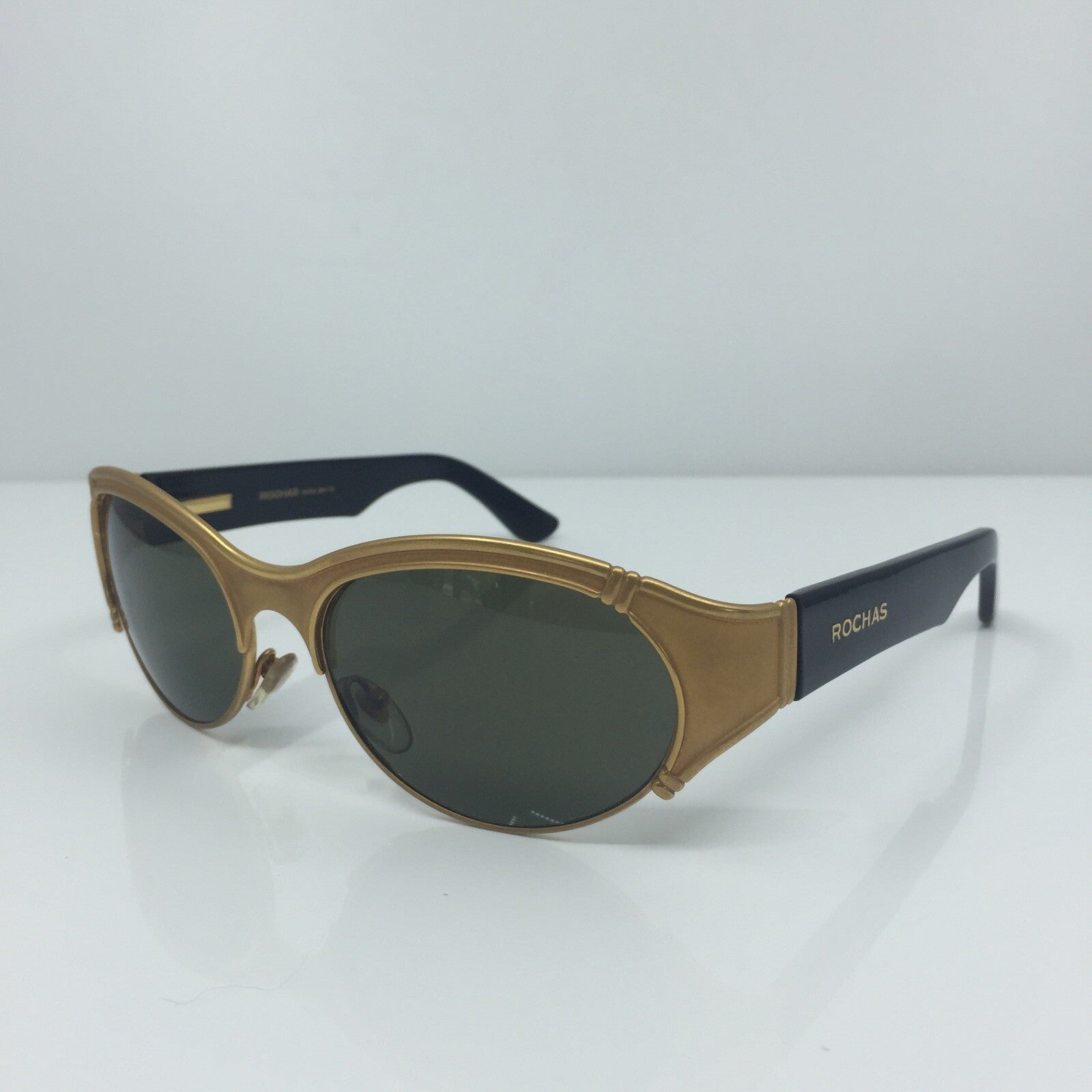 Vintage Rochas Paris ROCHAS PARIS 9041 Gold Sunglasses - Super Vision Optical
