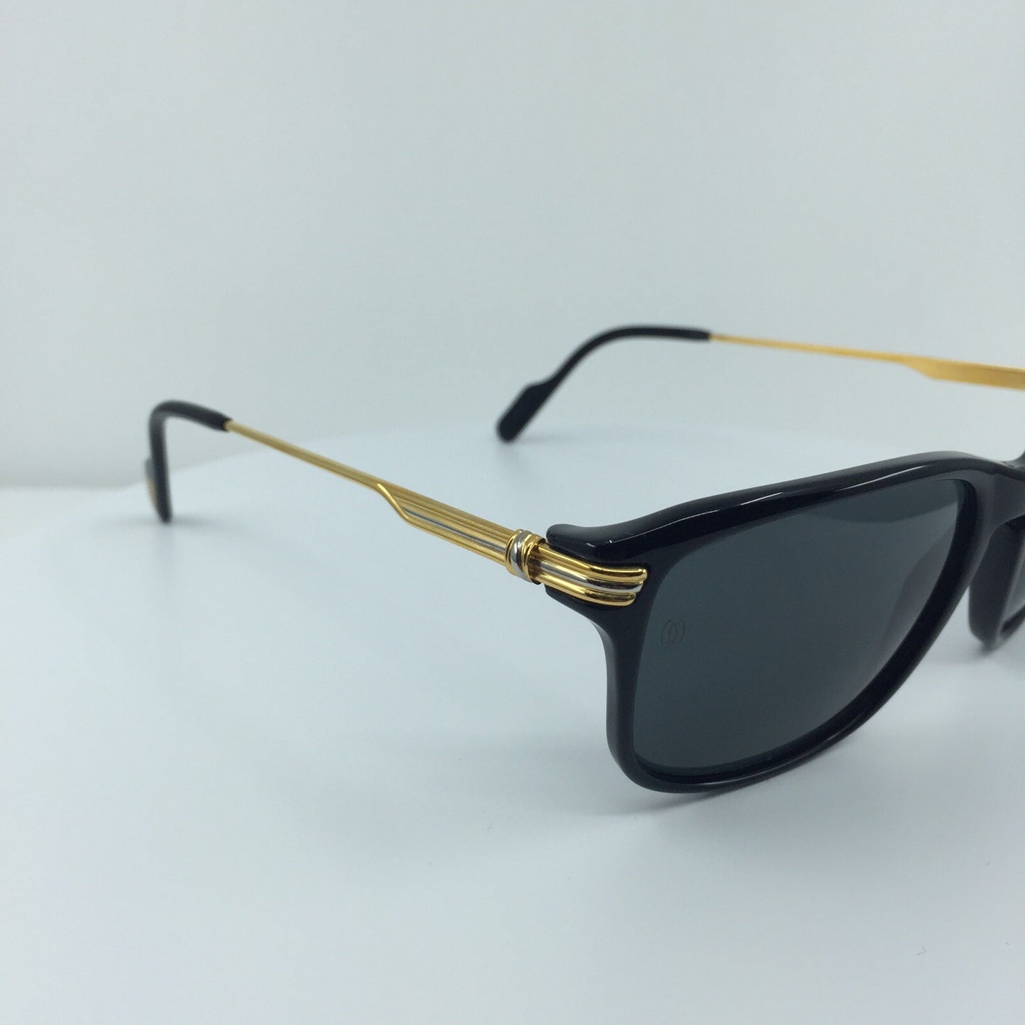 Vintage Cartier T8200189 Black Sunglasses - Super Vision Optical