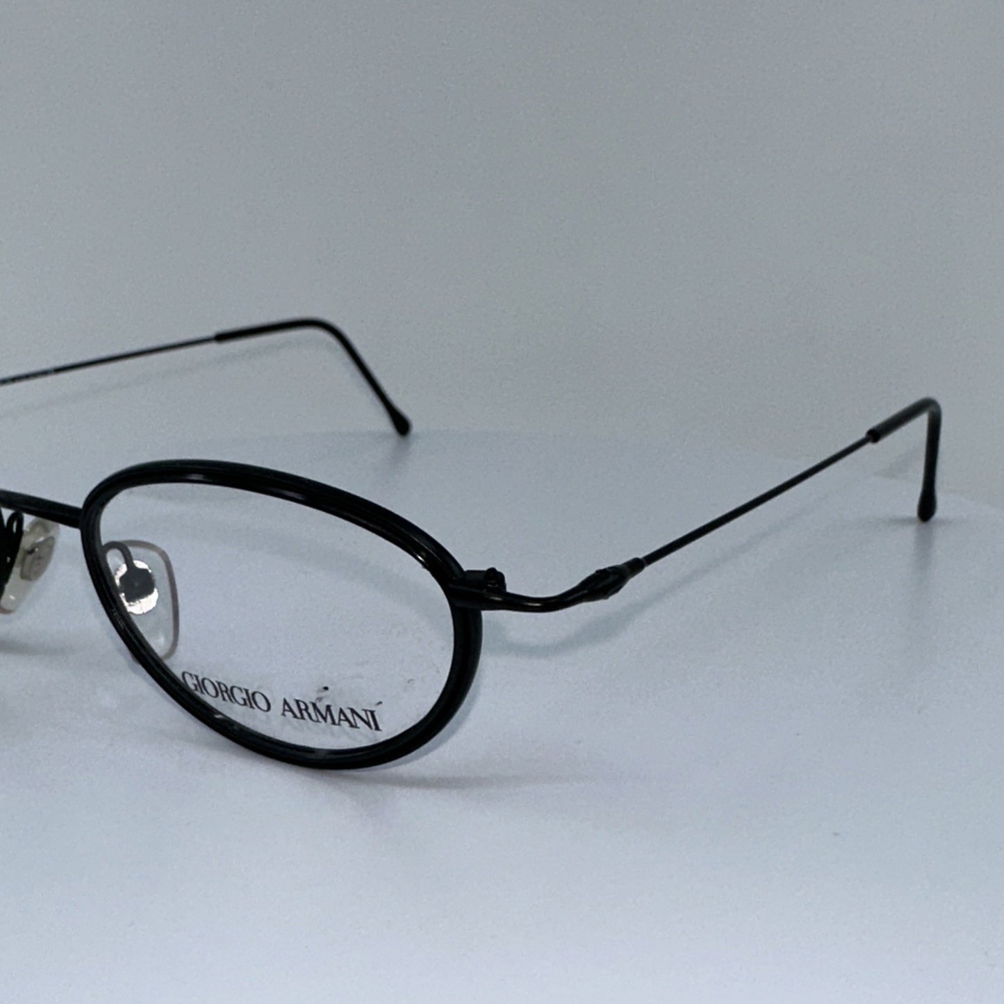 Vintage Giorgio Armani GA 1011 Silver Eyeglasses - Super Vision Optical