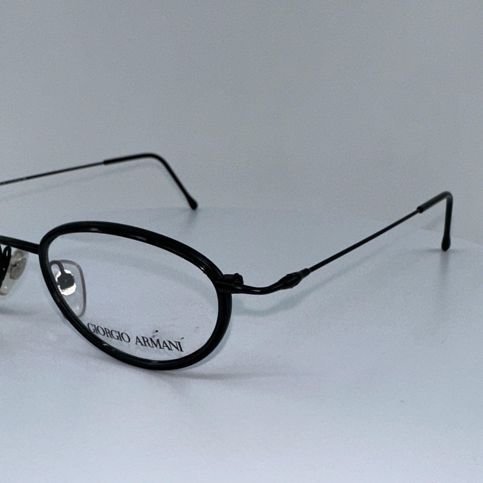 Vintage Giorgio Armani GA 1011 Silver Eyeglasses - Super Vision Optical