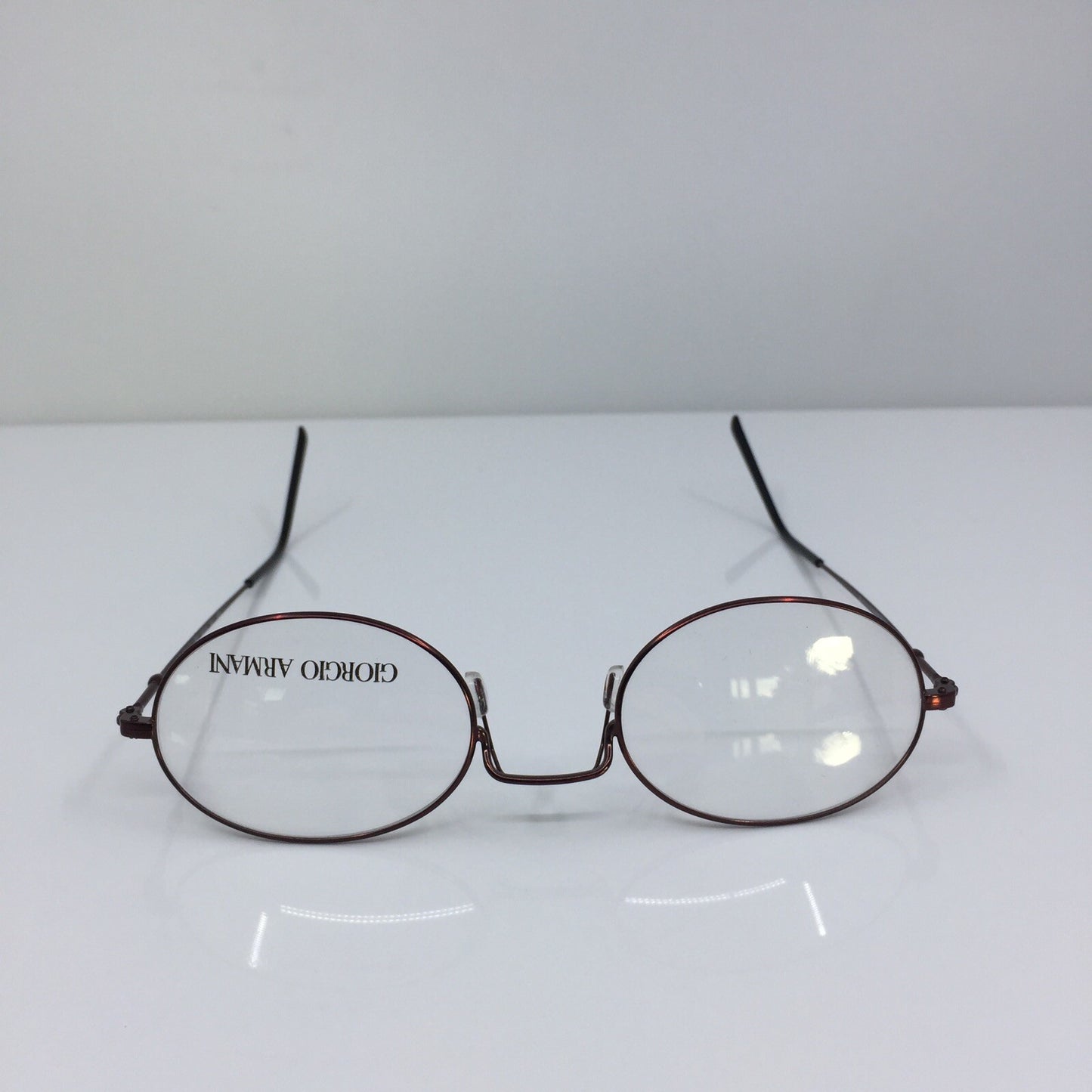 Vintage Giorgio Armani GA 1004 Brown Eyeglasses - Super Vision Optical