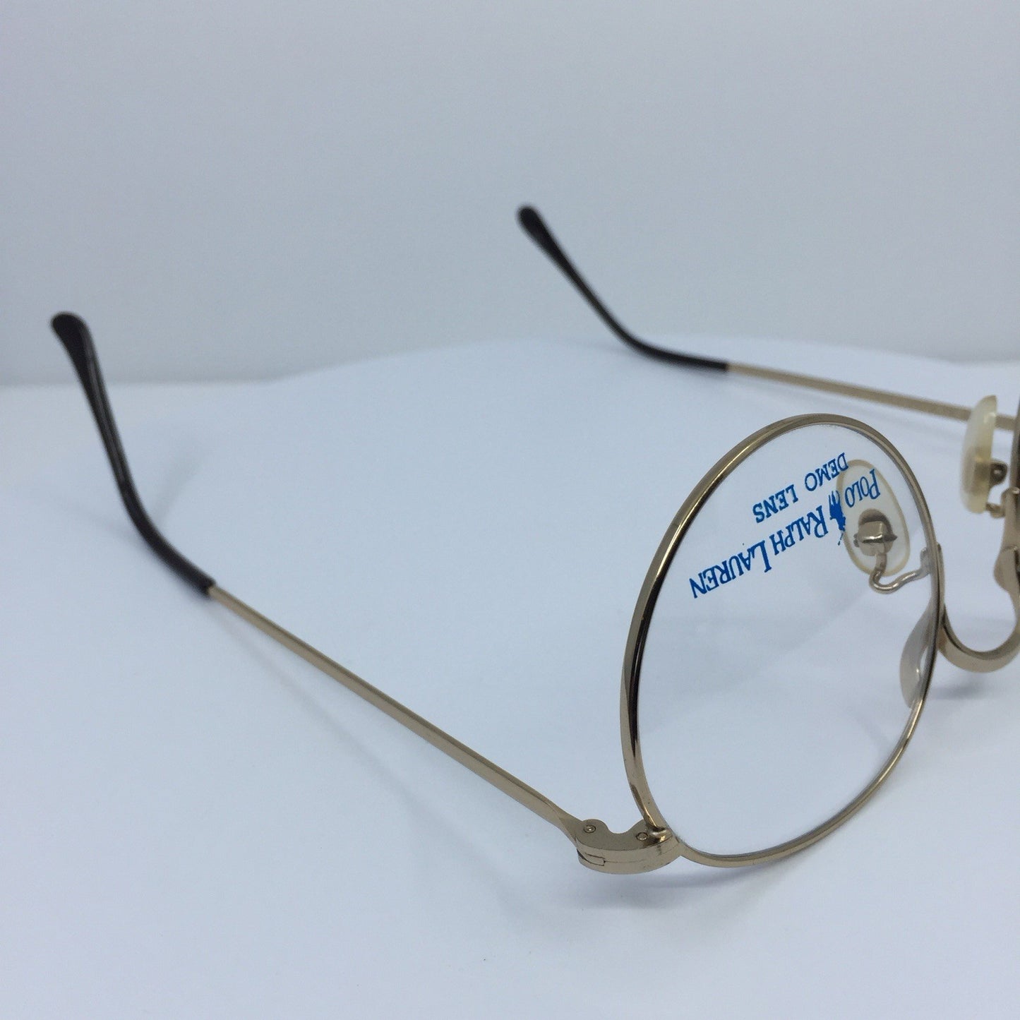 Vintage Ralph Lauren Polo Classic XXV By Ralph Lauren Gold Eyeglasses - Super Vision Optical