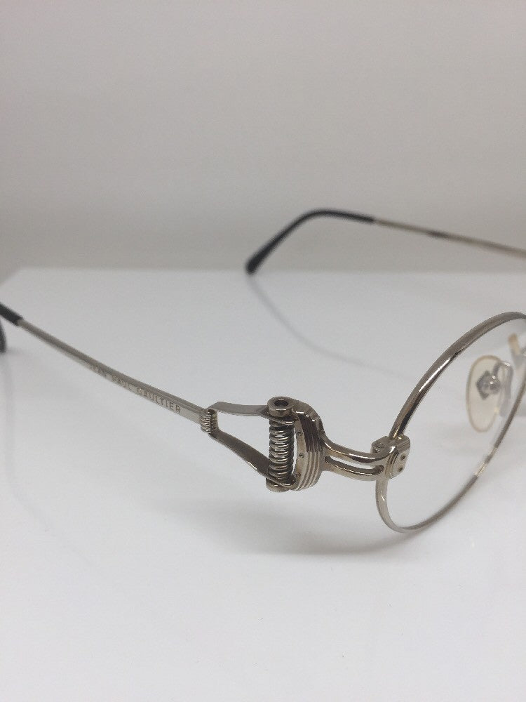 Vintage Jean Paul Gaultier JPG 55-5106 Silver Sunglasses - Super Vision Optical