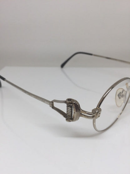 Vintage Jean Paul Gaultier JPG 55-5106 Silver Sunglasses - Super Vision Optical