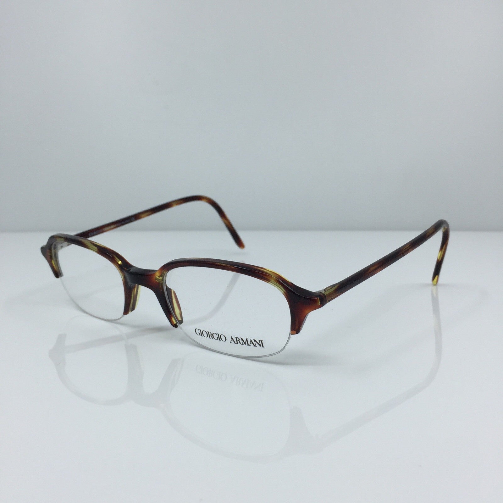 Vintage Giorgio Armani GA 2013 Tortoise Eyeglasses - Super Vision Optical