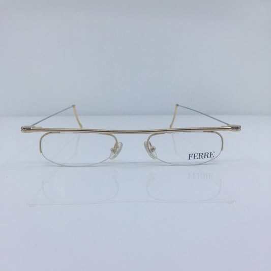 Vintage Gianfranco Ferre GF002 Gold Eyeglasses - Super Vision Optical