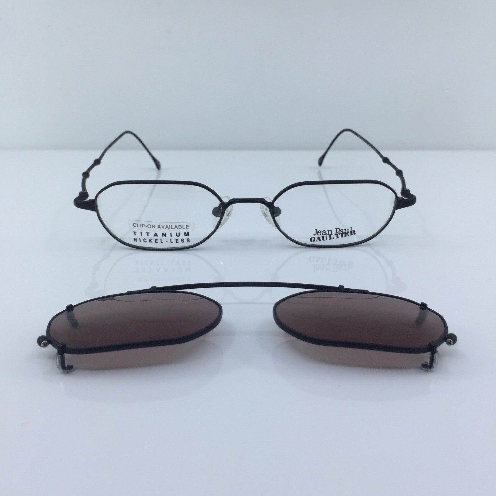 Vintage Jean Paul Gaultier JPG 55-0019 Gold Eyeglasses - Super Vision Optical