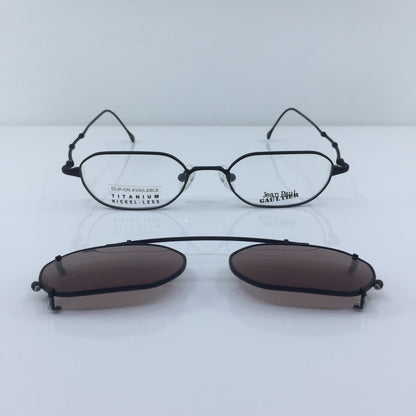 Vintage Jean Paul Gaultier JPG 55-0019 Gold Eyeglasses - Super Vision Optical