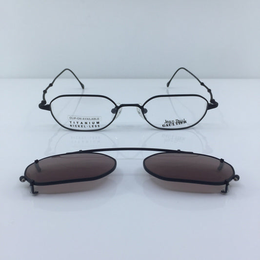 Vintage Jean Paul Gaultier JPG 55-0019 Gold Eyeglasses - Super Vision Optical
