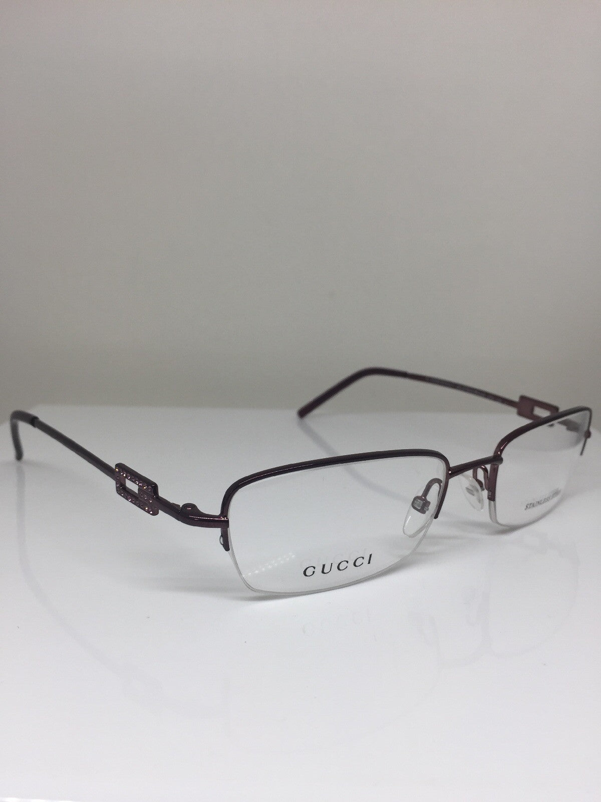 Vintage Gucci GG 2710 STRASS Purple Eyeglasses - Super Vision Optical