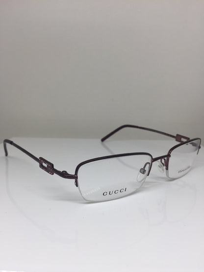 Vintage Gucci GG 2710 STRASS Purple Eyeglasses - Super Vision Optical
