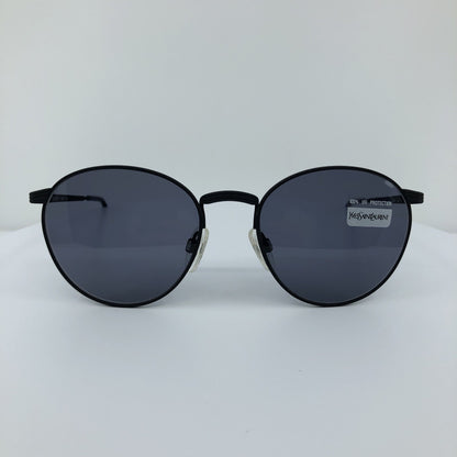 Vintage Saint Laurent YSL 6017 Black Sunglasses - Super Vision Optical