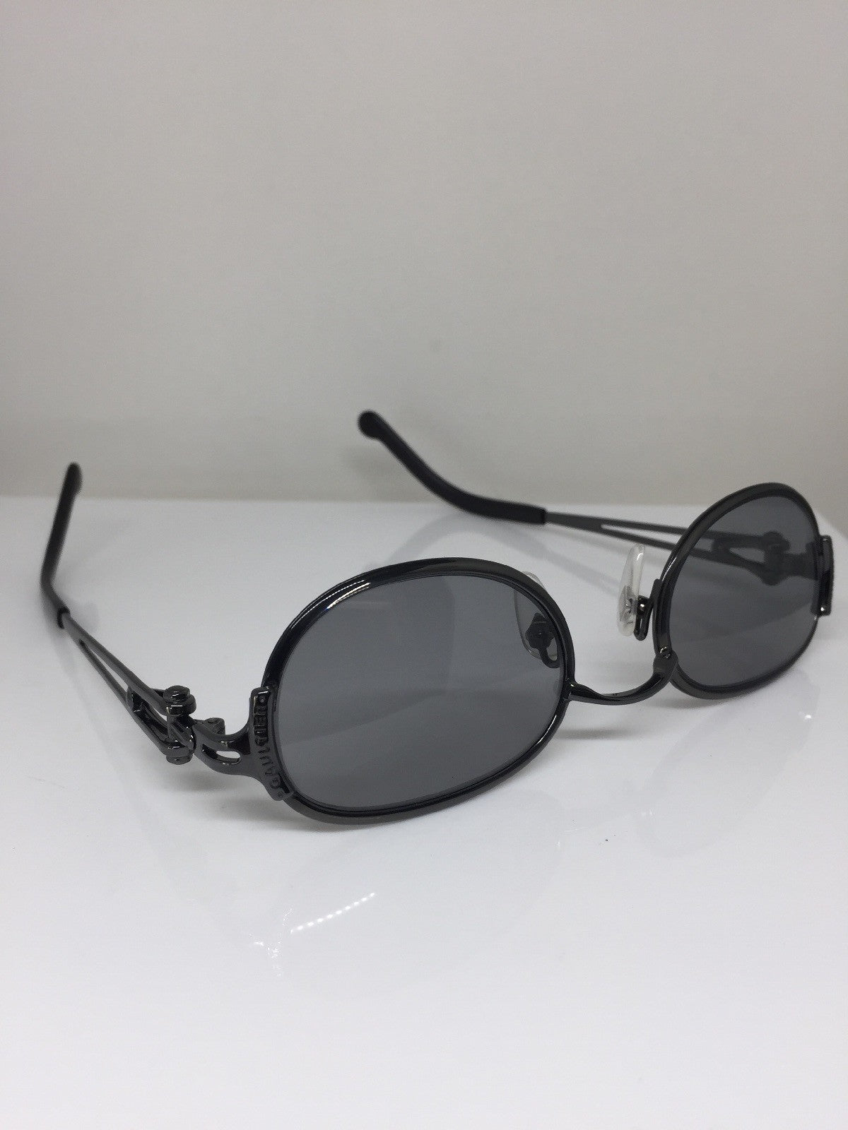 Vintage Jean Paul Gaultier JPG 56-0004 Gunmetal Sunglasses - Super Vision Optical