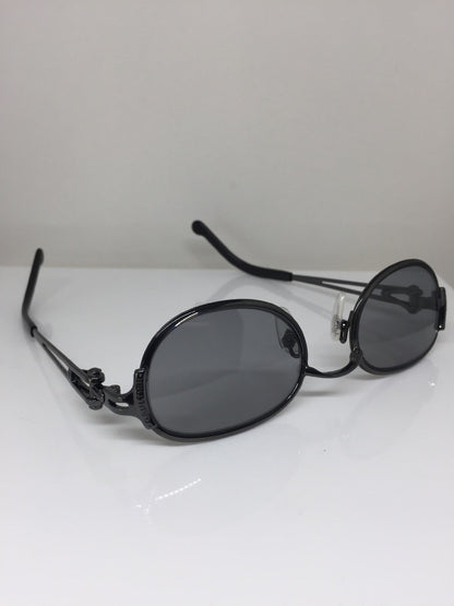 Vintage Jean Paul Gaultier JPG 56-0004 Gunmetal Sunglasses - Super Vision Optical