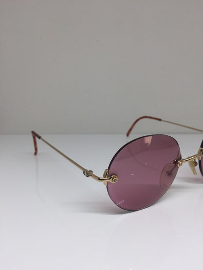 Vintage Christian Dior CD 2560 Gold Sunglasses - Super Vision Optical