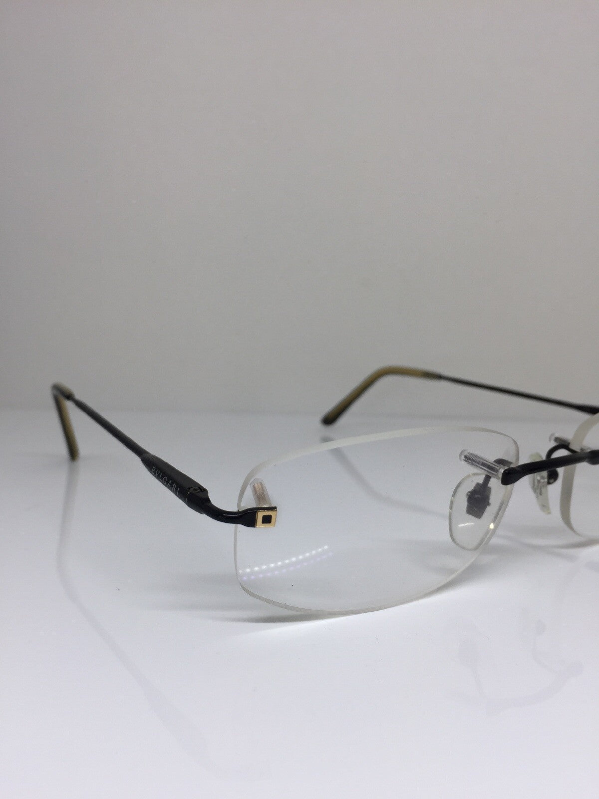Vintage Bvlgari BVL 134-T Black Eyeglasses - Super Vision Optical