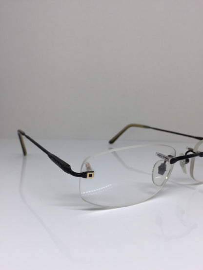 Vintage Bvlgari BVL 134-T Black Eyeglasses - Super Vision Optical
