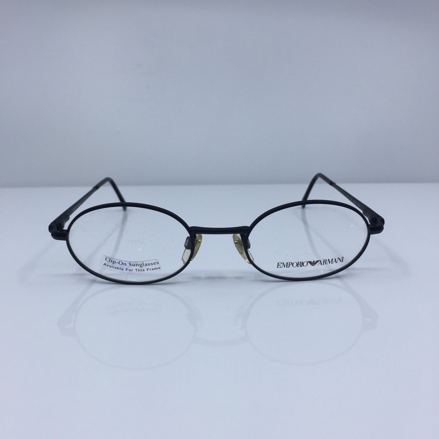 Vintage Emporio Armani EA 077 Black Eyeglasses - Super Vision Optical