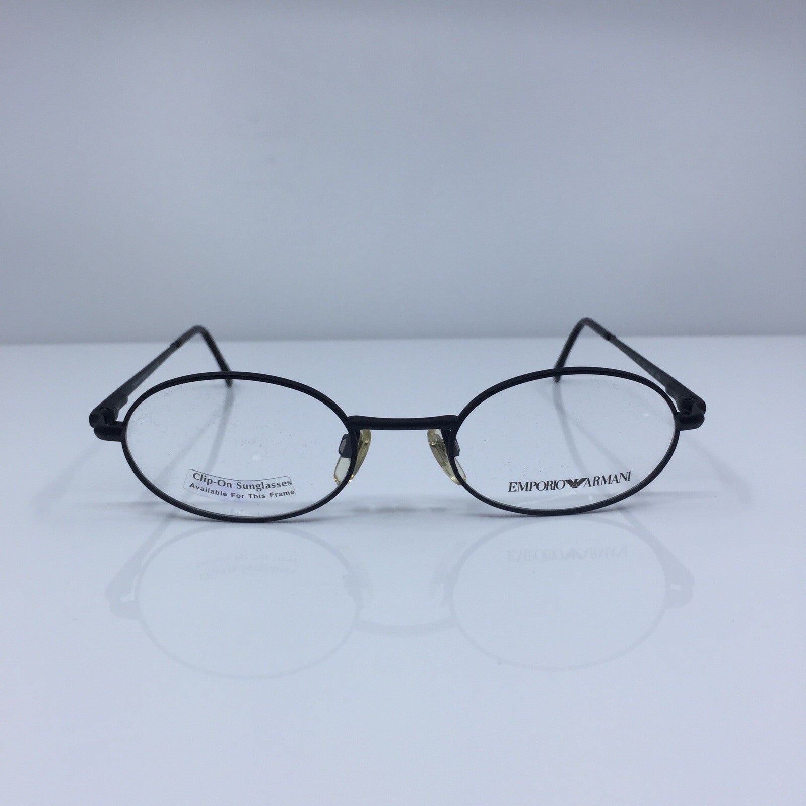 Vintage Emporio Armani EA 077 Black Eyeglasses - Super Vision Optical