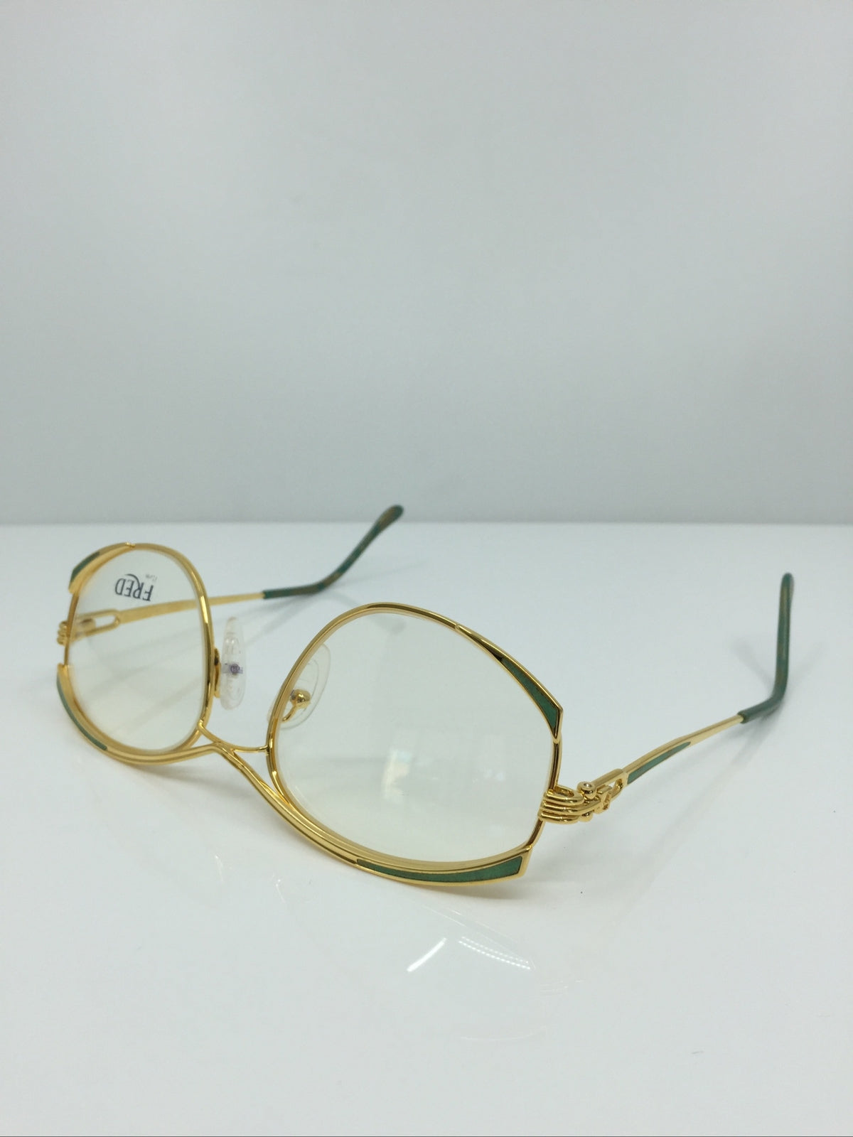 Vintage FRED Lunettes Paris Joyau Gold Sunglasses - Super Vision Optical