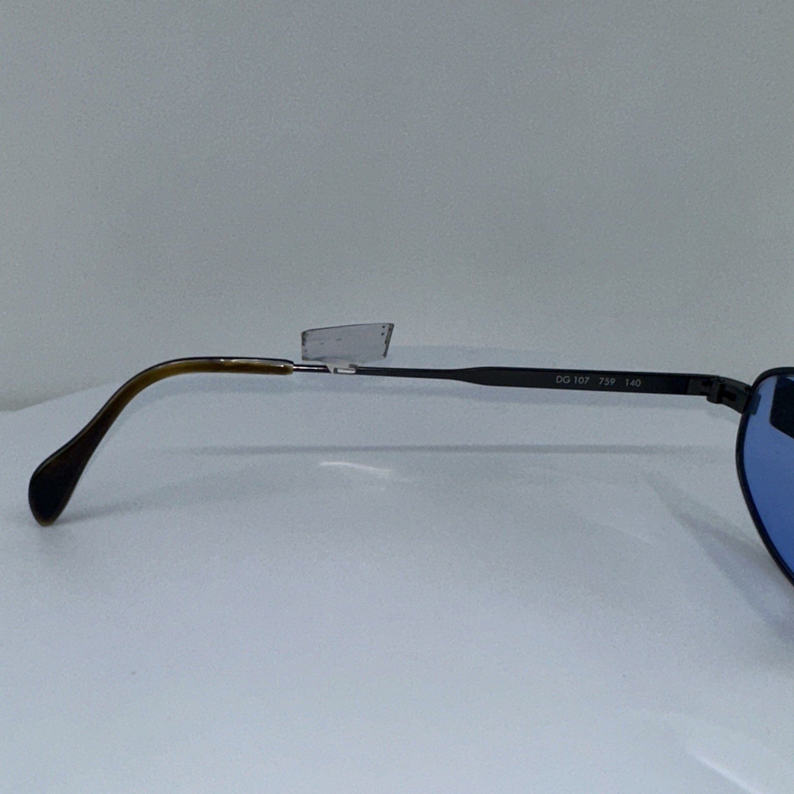 Vintage Dolce & Gabbana DG 107 Gunmetal Sunglasses - Super Vision Optical