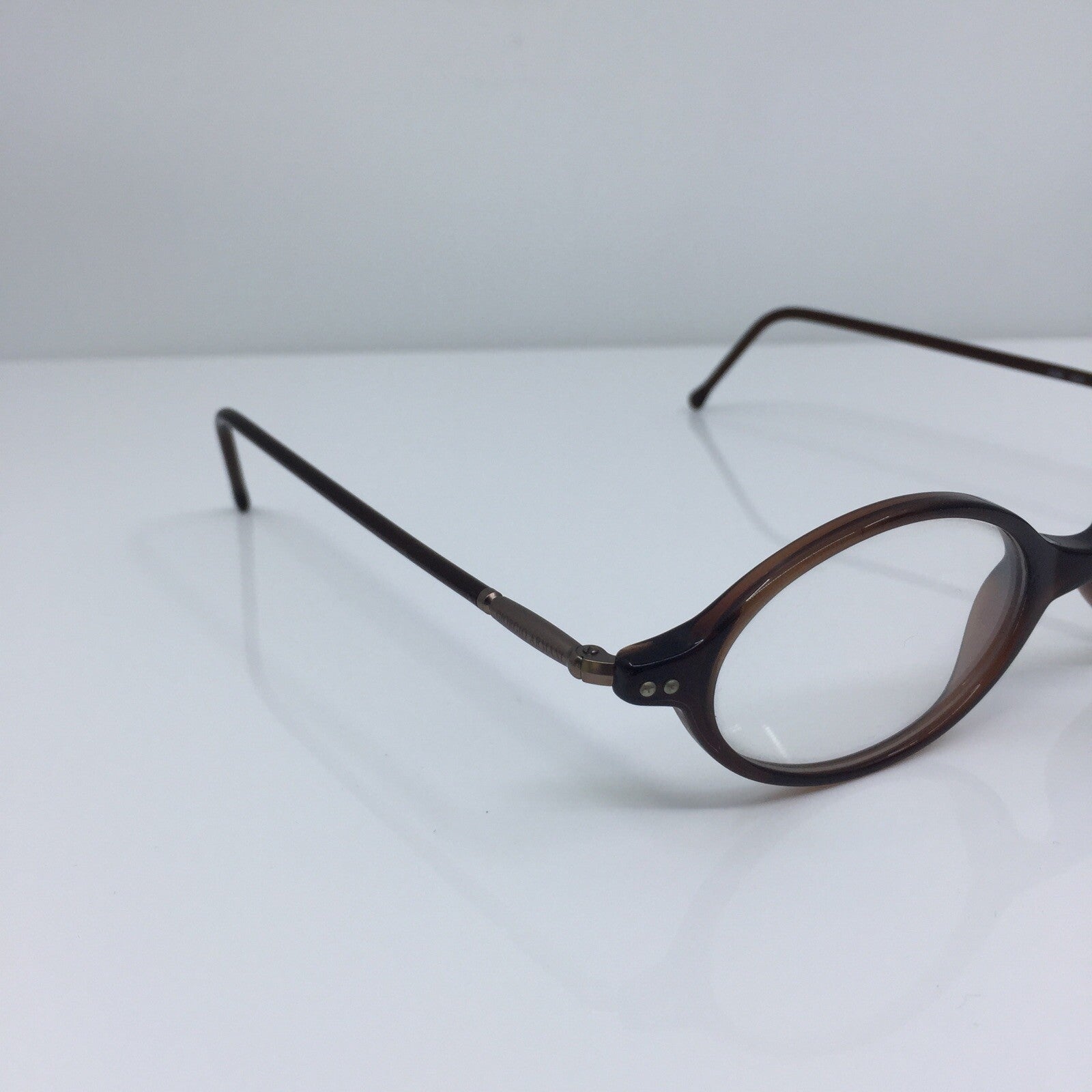 Vintage Giorgio Armani GA 388 Brown Eyeglasses - Super Vision Optical