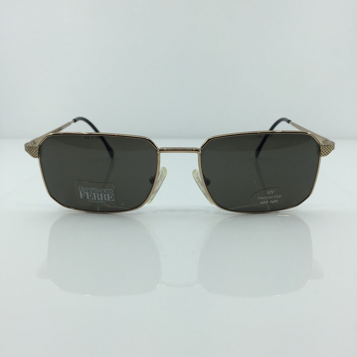 Vintage Gianfranco Ferre GFF 94/S Gold Sunglasses - Super Vision Optical