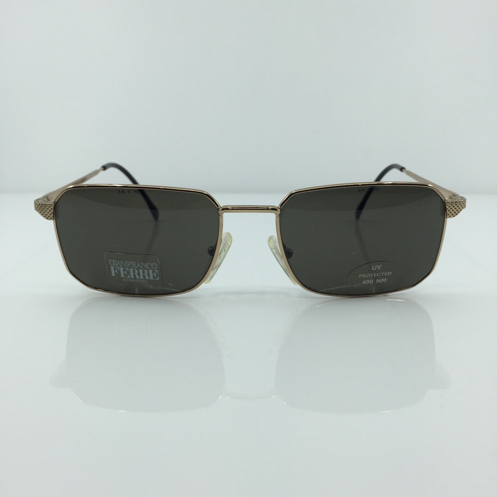 Vintage Gianfranco Ferre GFF 94/S Gold Sunglasses - Super Vision Optical