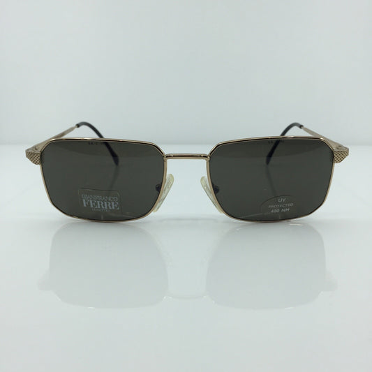 Vintage Gianfranco Ferre GFF 94/S Gold Sunglasses - Super Vision Optical