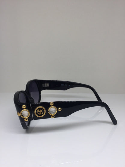 Vintage Emmanuelle Khanh EMMANUELLE KHANH PARIS EK 2021 Gold Sunglasses - Super Vision Optical