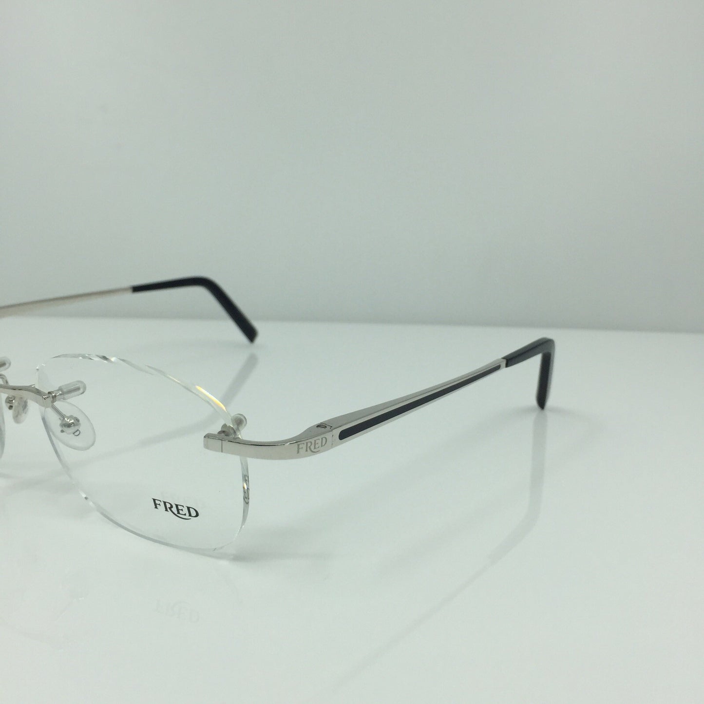 Vintage Fred Lunettes Hauban F5 Black Eyeglasses - Super Vision Optical