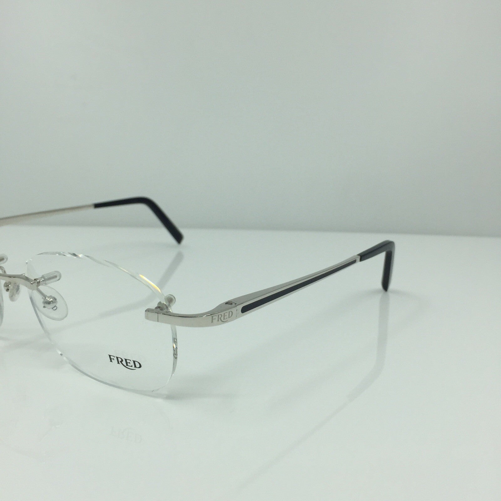 Vintage Fred Lunettes Hauban F5 Black Eyeglasses - Super Vision Optical