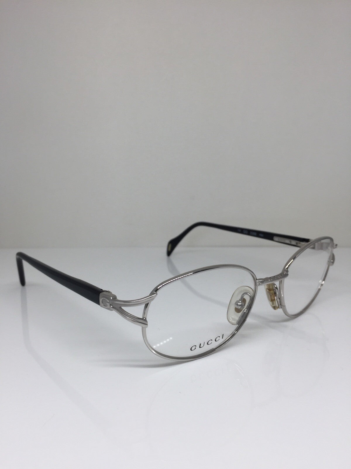 Vintage Gucci GG 2389 Silver Eyeglasses - Super Vision Optical